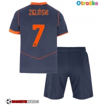 Otroške Nogometnih dresov Inter Milan Piotr Zielinski #7 Tretji 2025-26 Kratki rokavi (+ hlače)